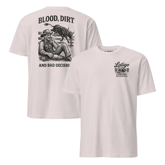 Latigo-Cowboy Authentics Blood and Dirt Tee