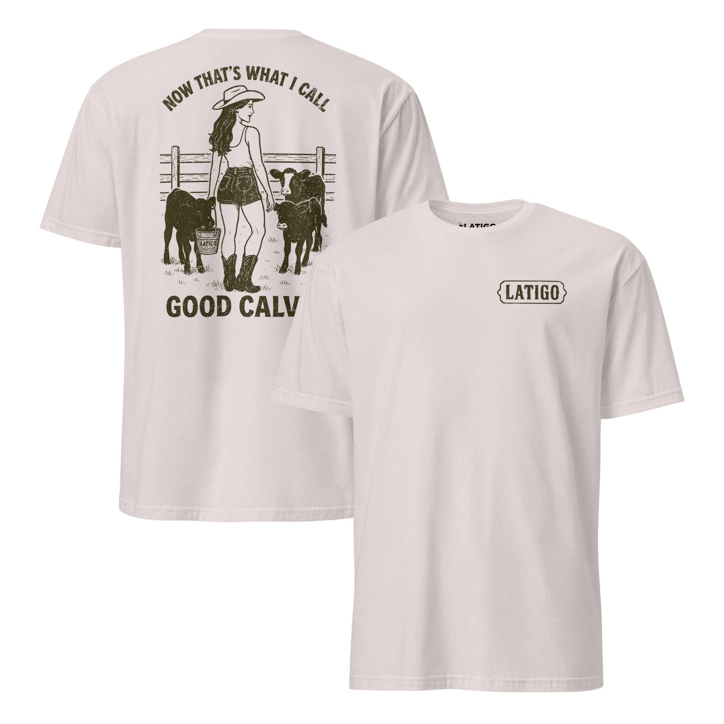 Latigo-Cowboy Authentics Ice Grey / S Good Calves Tee