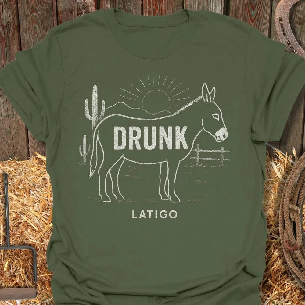 Latigo-Cowboy Authentics Military Green / S Drunk