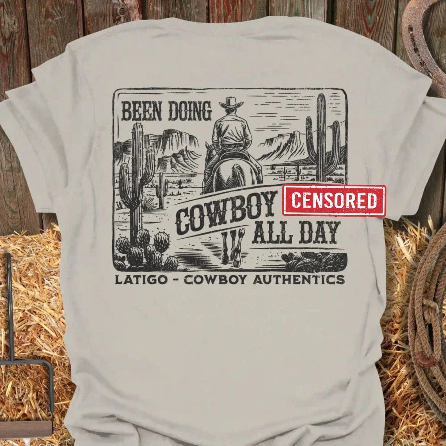 Latigo-Cowboy Authentics Natural / S Cowboy