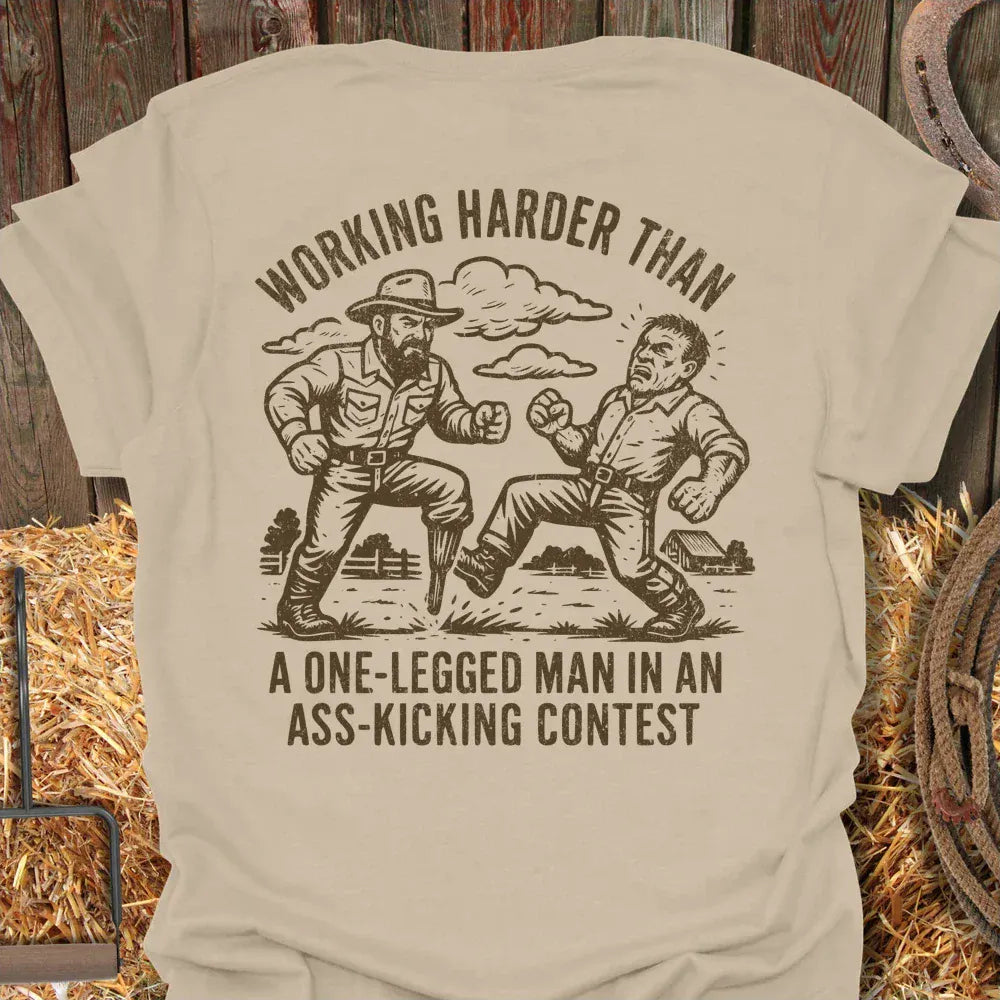 Latigo-Cowboy Authentics Sand / S One Leg Tee