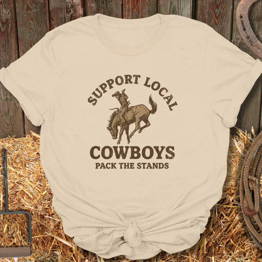 Latigo-Cowboy Authentics Sand / S Support Tee