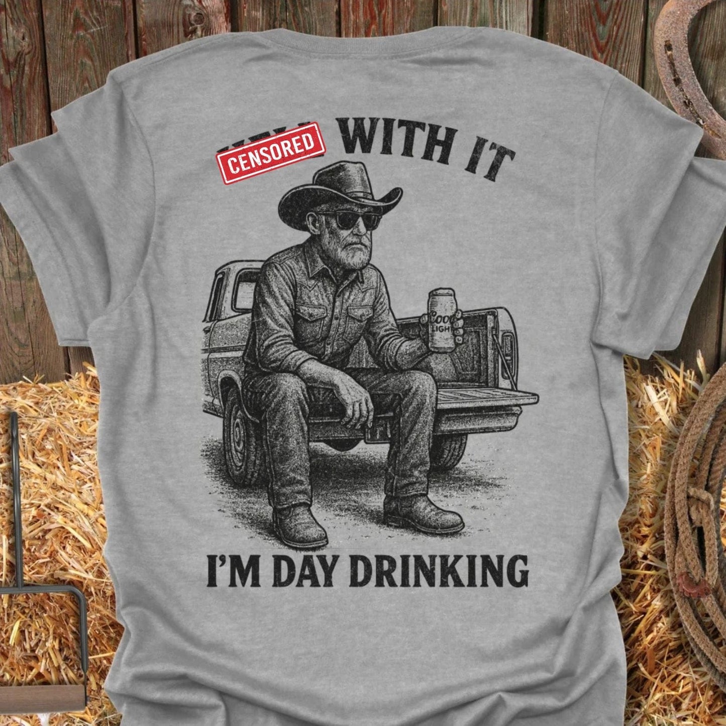 Latigo-Cowboy Authentics Sport Grey / S Day Drinking