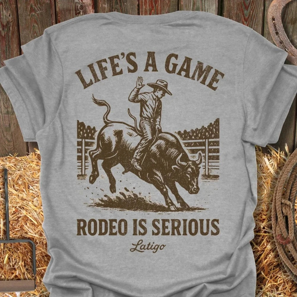 Latigo-Cowboy Authentics Sport Grey / S Game Tee