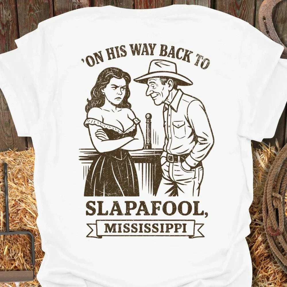 Latigo-Cowboy Authentics White / S Slapafool Tee