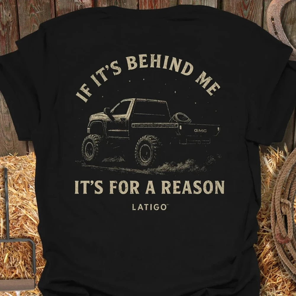 Latigo-Cowboy Authentics Black / S Behind Tee