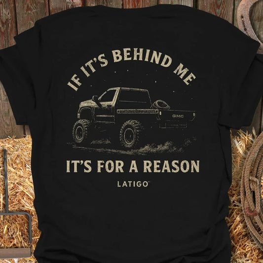 Latigo-Cowboy Authentics Black / S Behind Tee