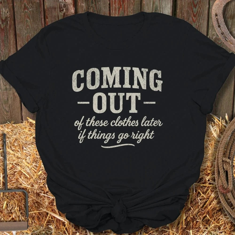 Latigo-Cowboy Authentics Black / S Coming Out Tee