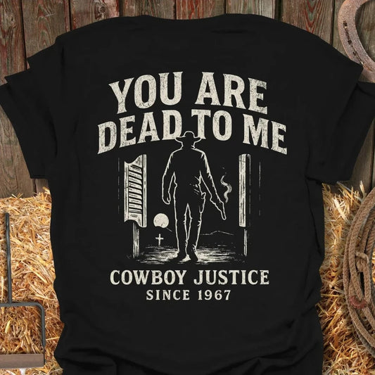 Latigo-Cowboy Authentics Black / S Dead Tee