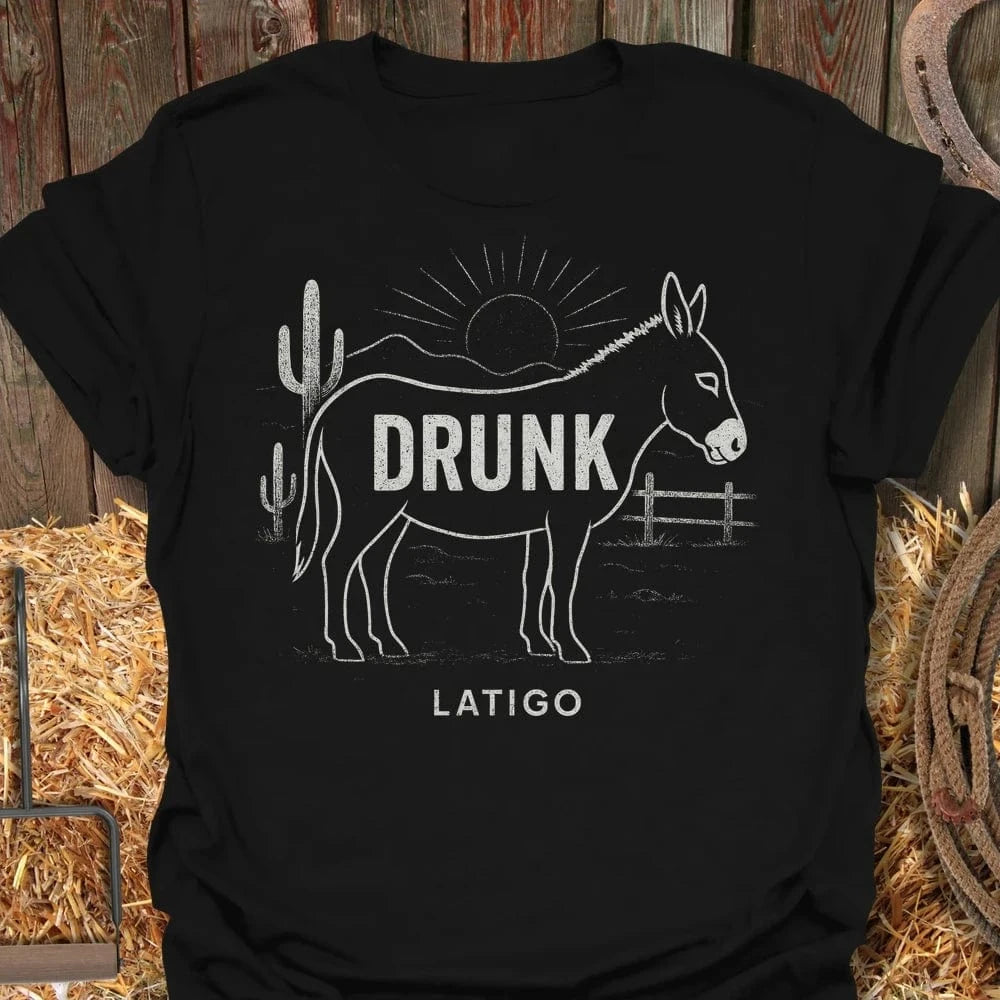 Latigo-Cowboy Authentics Black / S Drunk