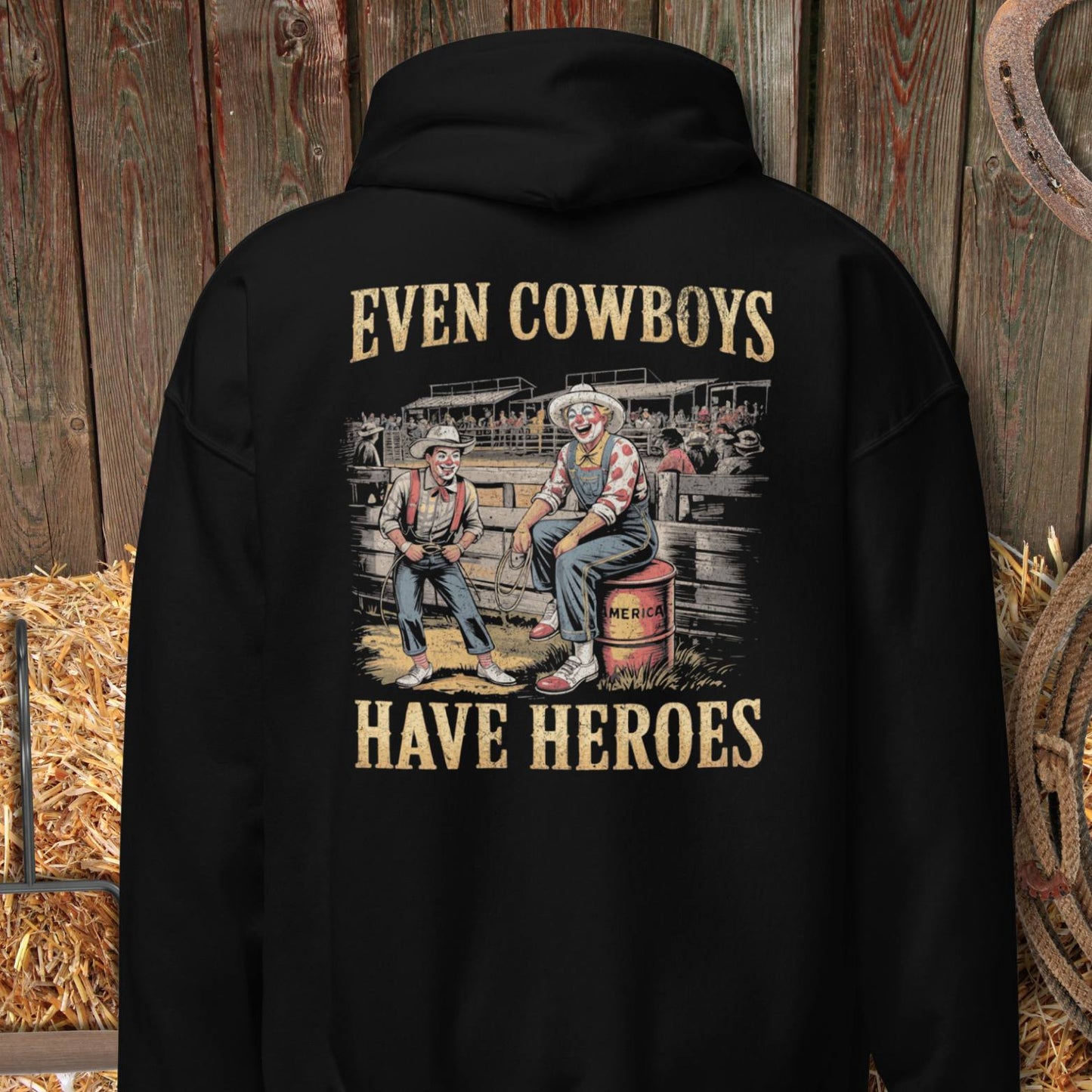 Latigo-Cowboy Authentics Black / S Heroes Hoodie
