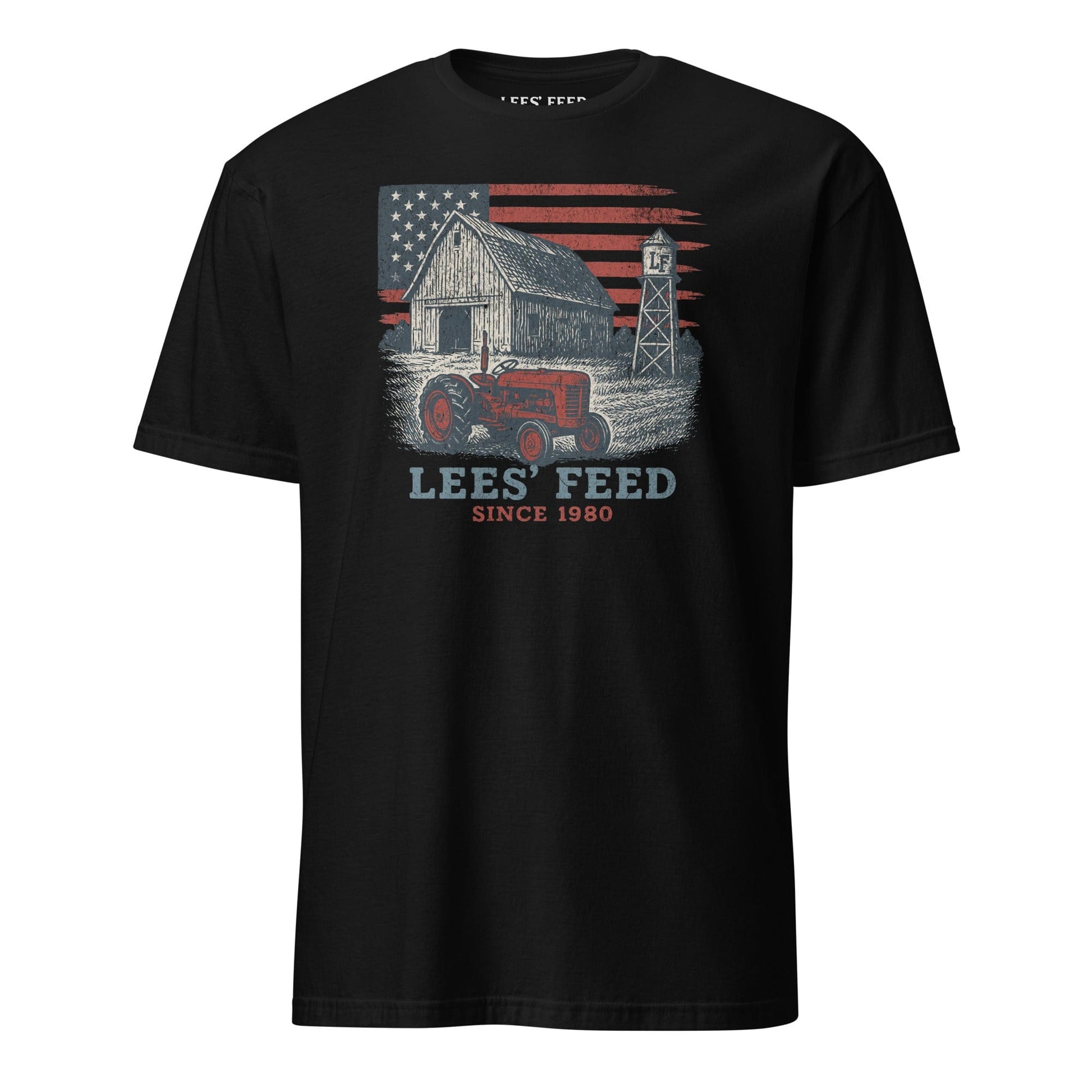 Latigo-Cowboy Authentics Black / S Lees' Feed Barn and Tractor Tee