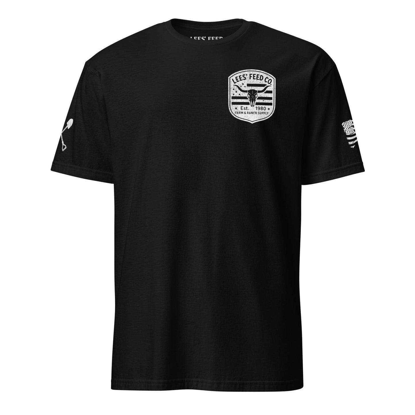 Latigo-Cowboy Authentics Black / S Lees' Feed - Heritage Badge Tee