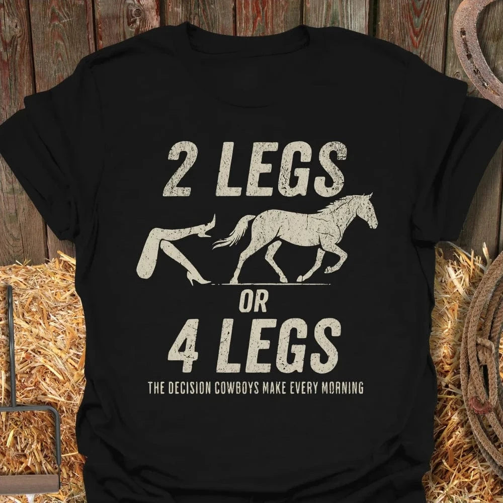 Latigo-Cowboy Authentics Black / S Legs Tee