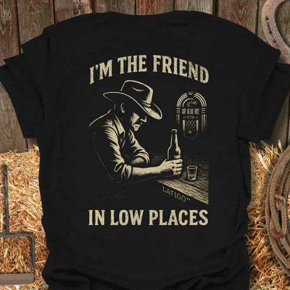 Latigo-Cowboy Authentics Black / S Low Places Tee