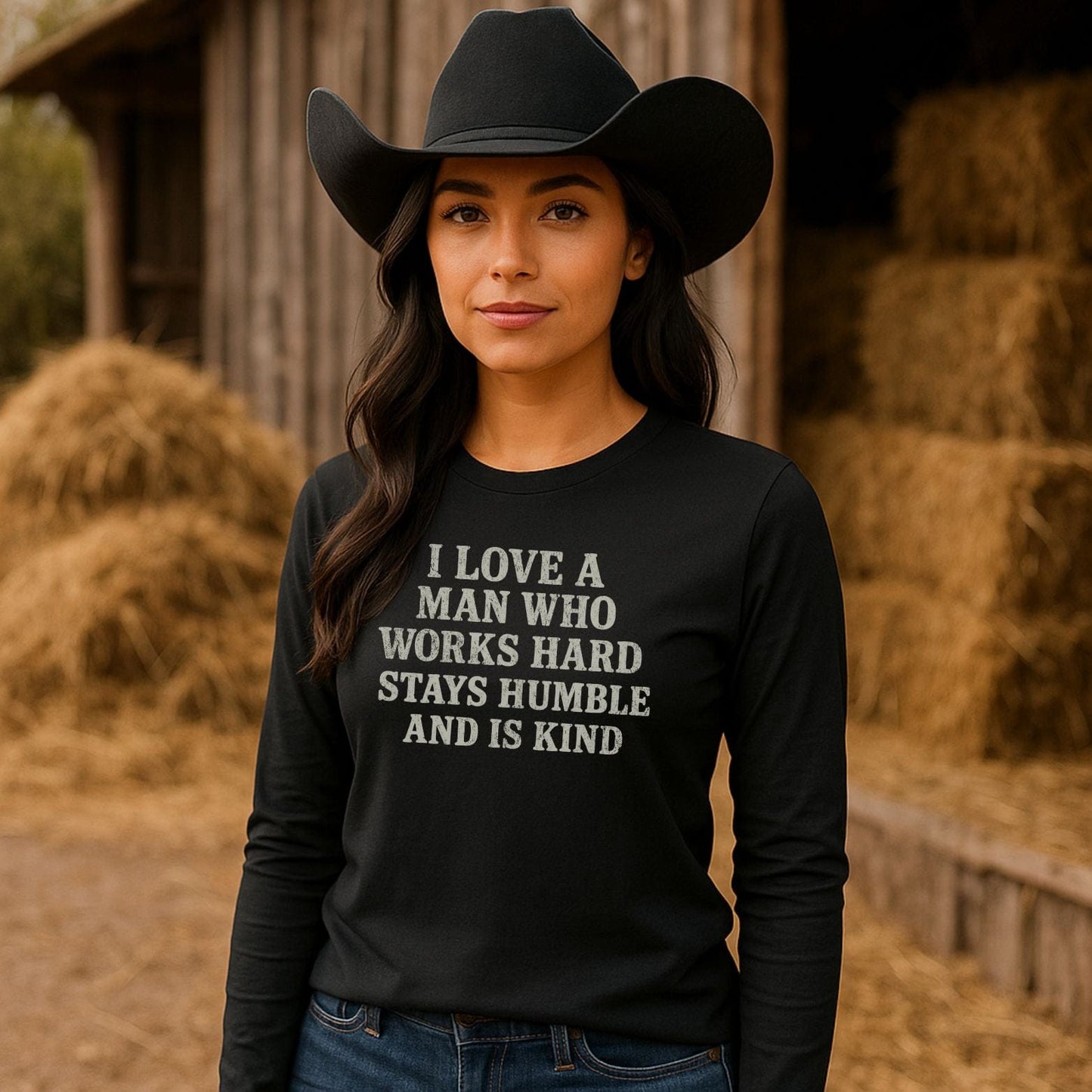 Latigo-Cowboy Authentics Black / S My Man Tee