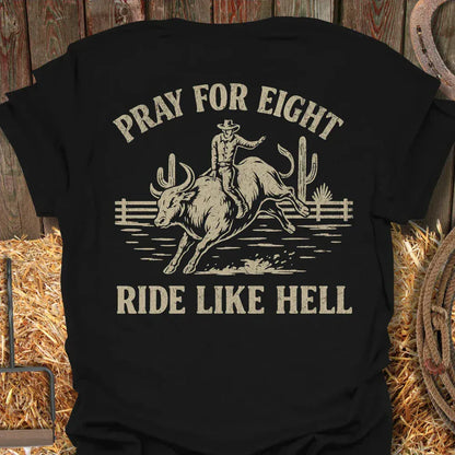 Latigo-Cowboy Authentics Black / S Pray Tee