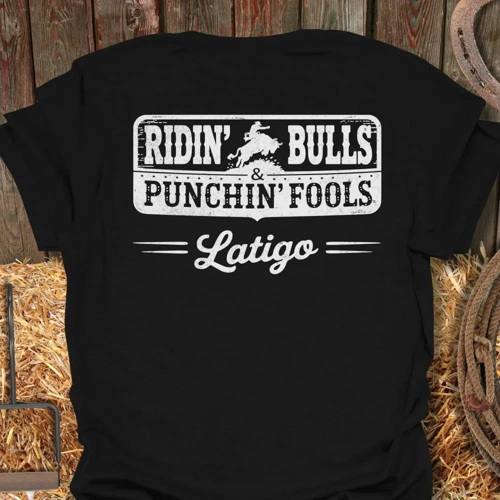 Latigo-Cowboy Authentics Black / S Punchin Fools