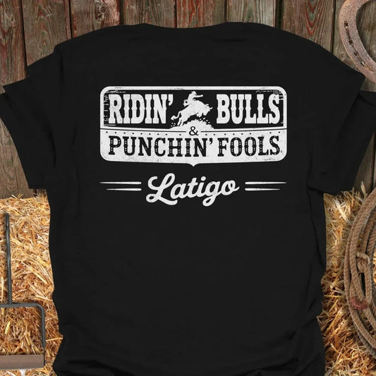 Latigo-Cowboy Authentics Black / S Punchin Fools