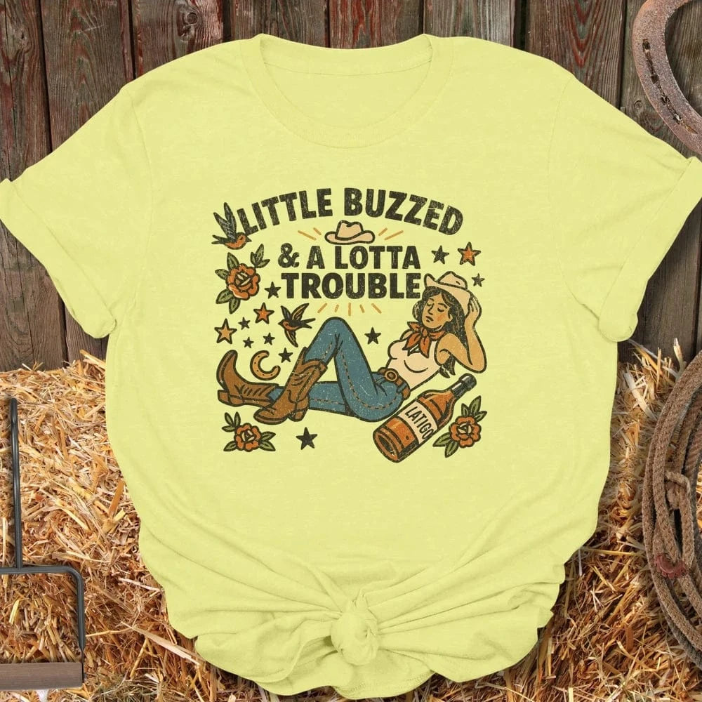 Latigo-Cowboy Authentics Cornsilk / S Buzzed