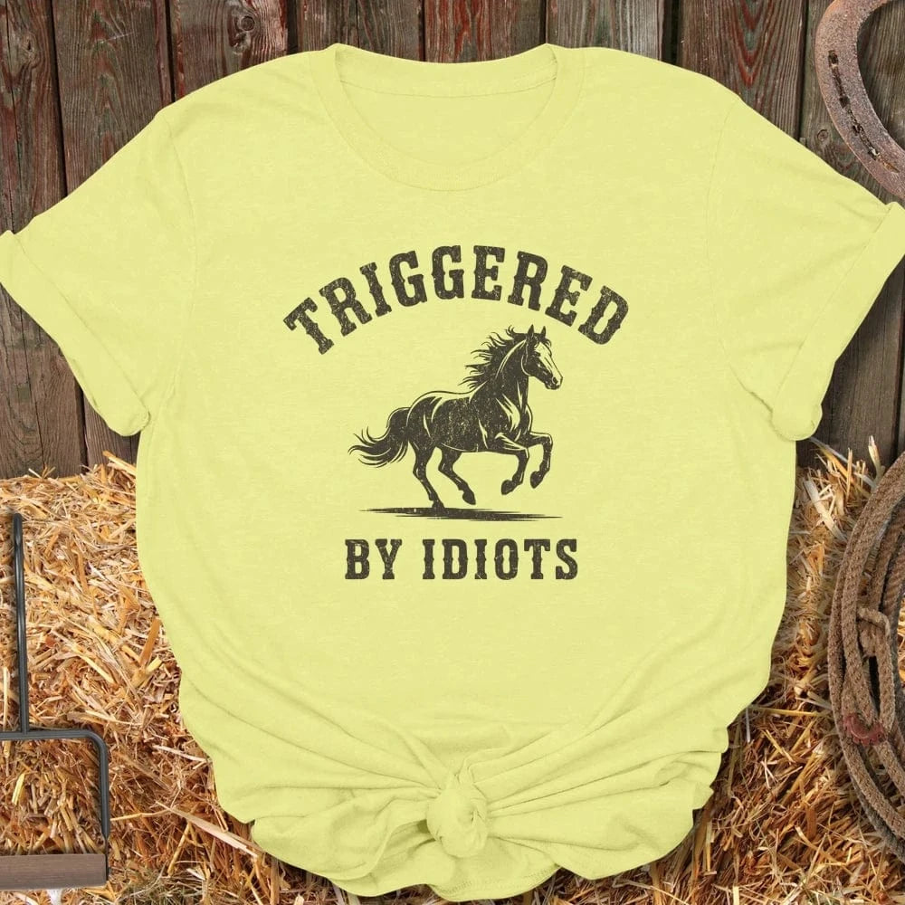 Latigo-Cowboy Authentics Cornsilk / S Triggered Tee