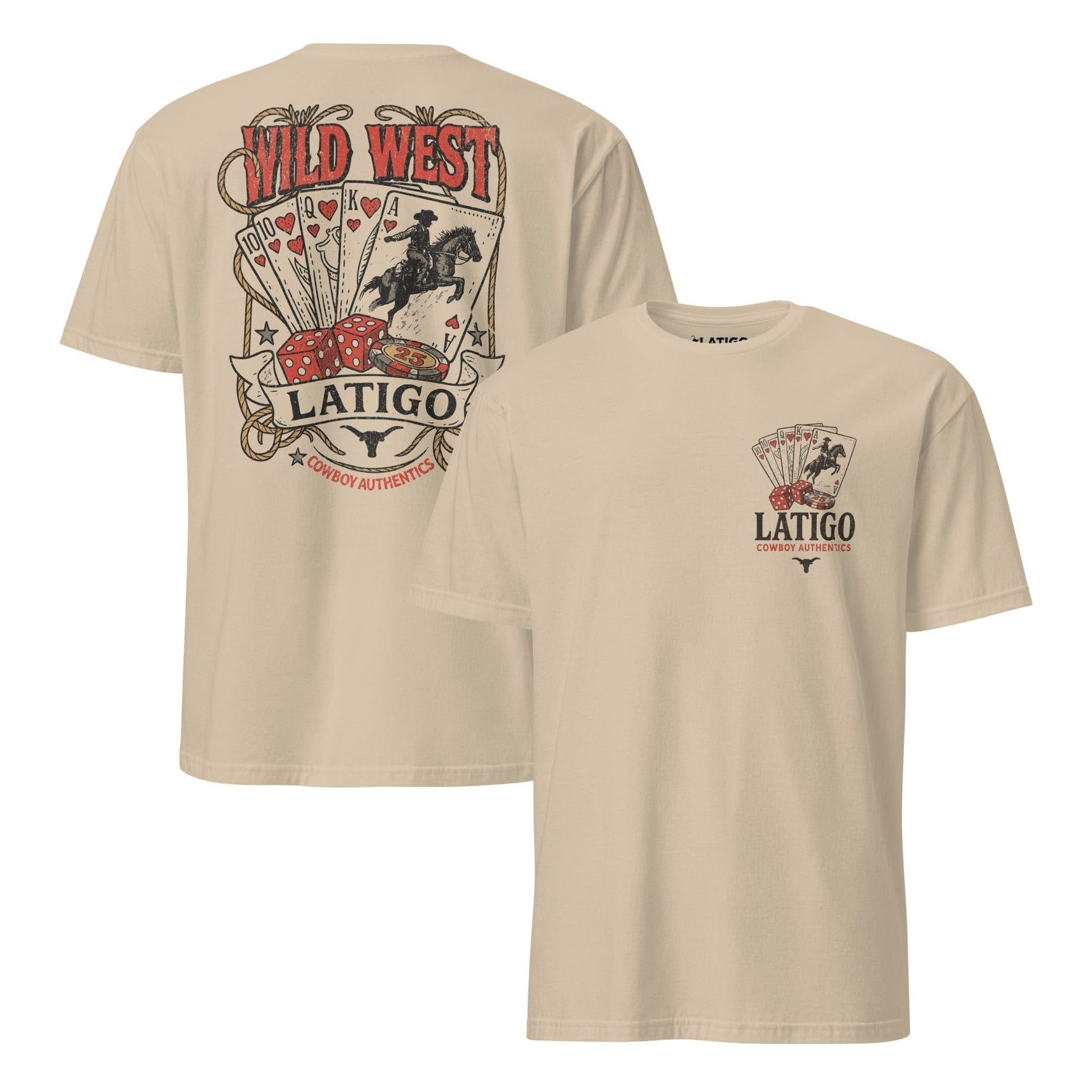 Latigo-Cowboy Authentics Gambler Tee