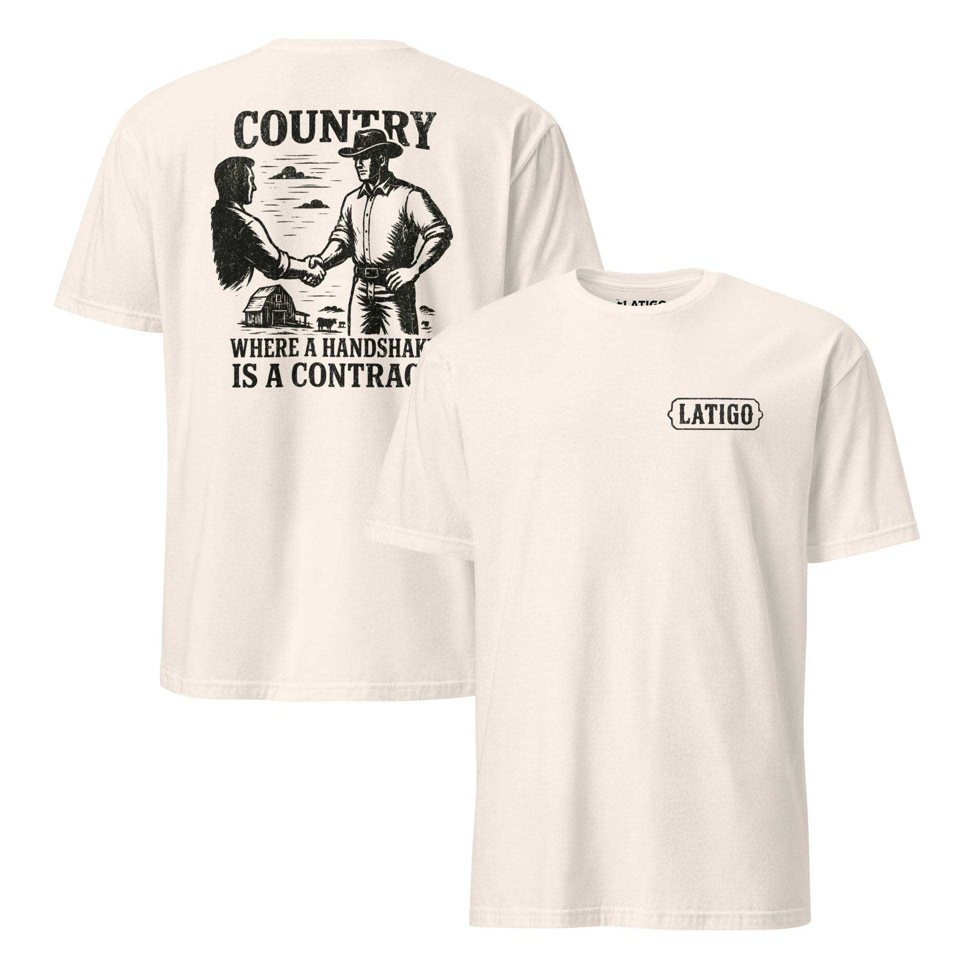 Latigo-Cowboy Authentics Handshake Tee
