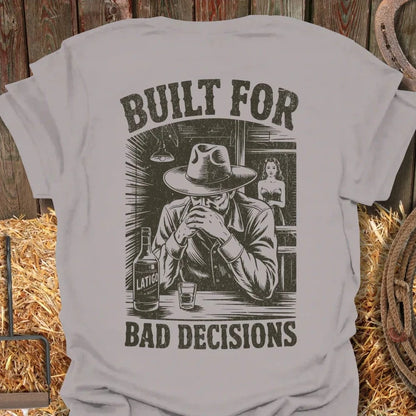Latigo-Cowboy Authentics Ice Grey / S Bad Decisions Tee