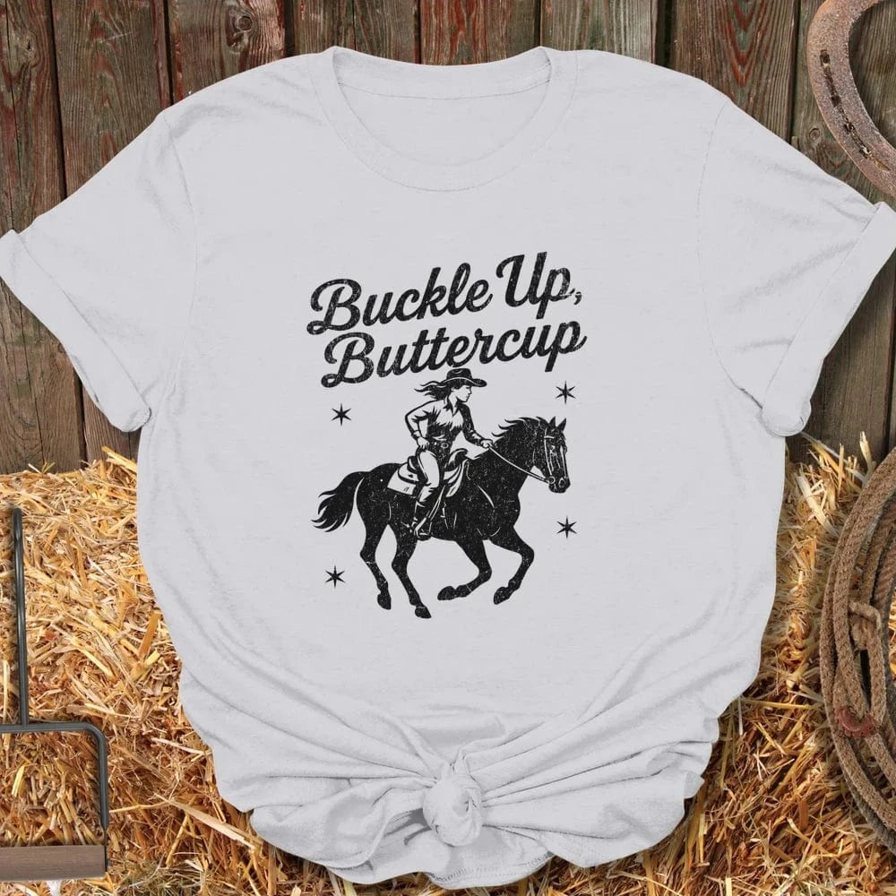 Latigo-Cowboy Authentics Ice Grey / S Buttercup Tee