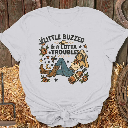 Latigo-Cowboy Authentics Ice Grey / S Buzzed