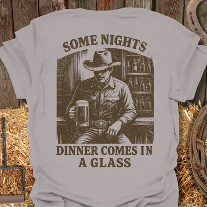 Latigo-Cowboy Authentics Ice Grey / S Dinner Tee