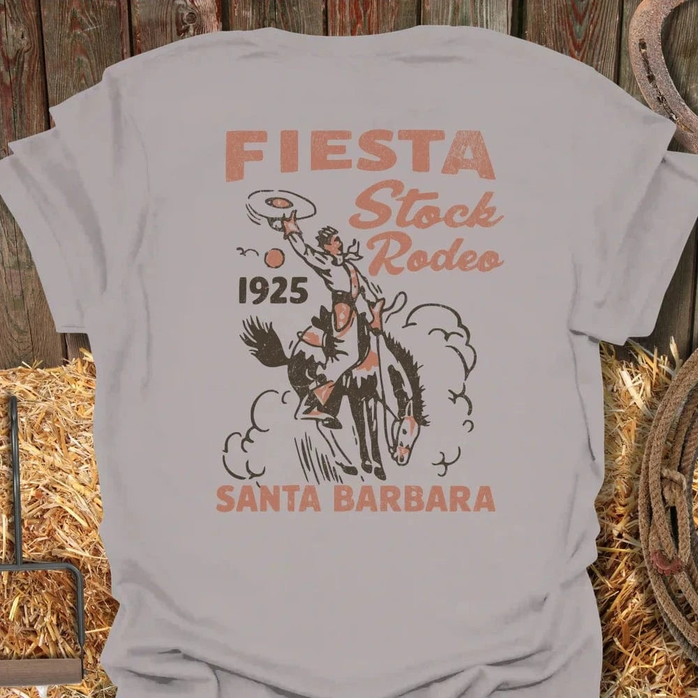 Latigo-Cowboy Authentics Ice Grey / S Fiesta Tee