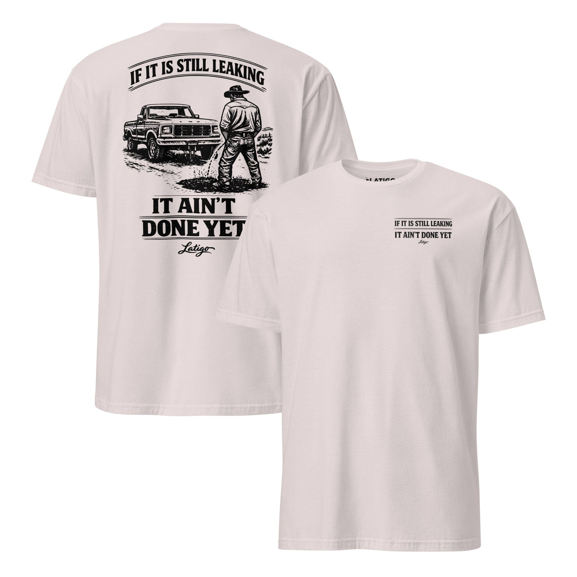 Latigo-Cowboy Authentics Ice Grey / S Leaking Tee