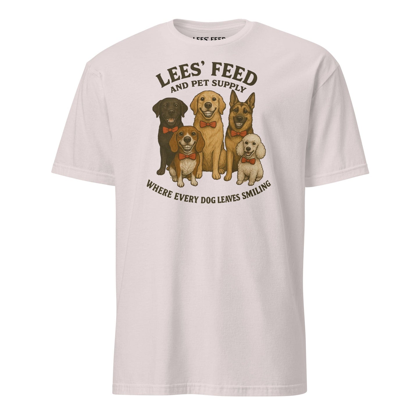 Latigo-Cowboy Authentics Ice Grey / S Lees' Feed - Dog Buddies Tee