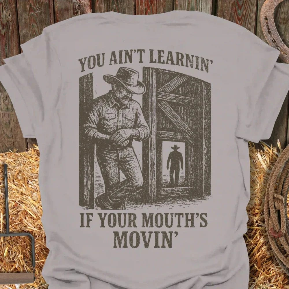 Latigo-Cowboy Authentics Ice Grey / S Mouth Tee