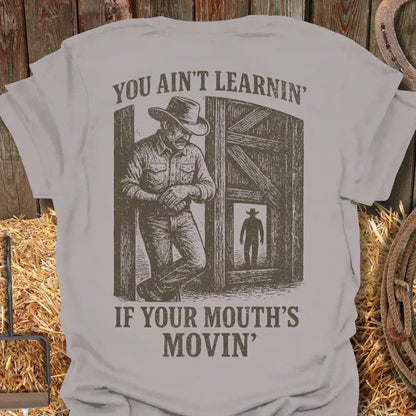 Latigo-Cowboy Authentics Ice Grey / S Mouth Tee