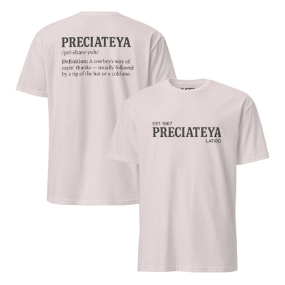 Latigo-Cowboy Authentics Ice Grey / S Preciateya Tee