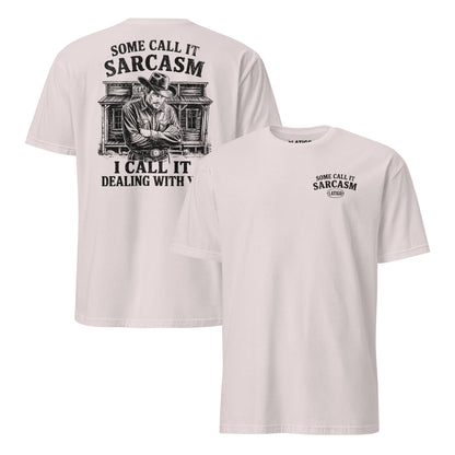 Latigo-Cowboy Authentics Ice Grey / S Sarcasm  Tee