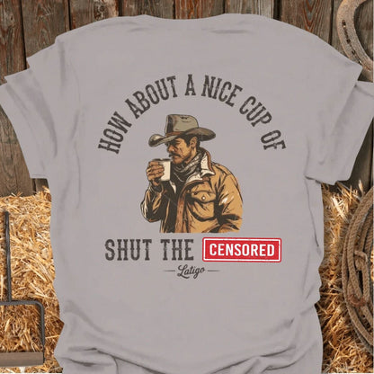 Latigo-Cowboy Authentics Ice Grey / S Shut Up