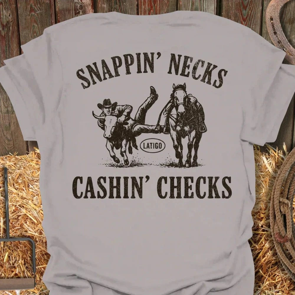 Latigo-Cowboy Authentics Ice Grey / S Snappin