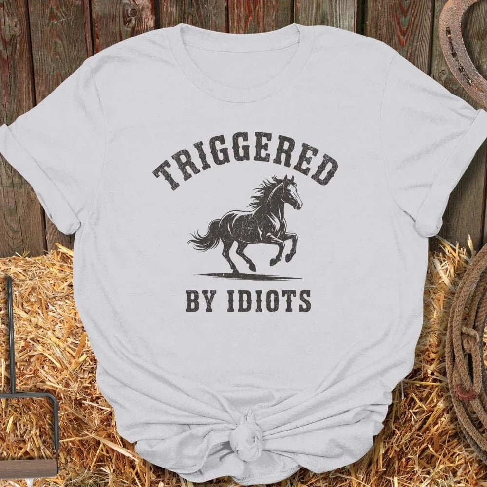 Latigo-Cowboy Authentics Ice Grey / S Triggered Tee