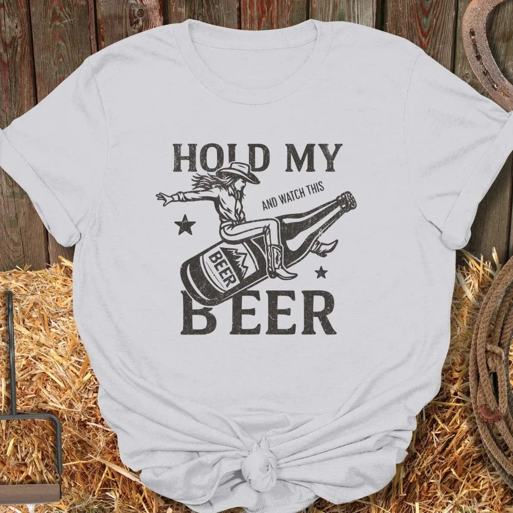 Latigo-Cowboy Authentics Ice Grey / S Watch Tee