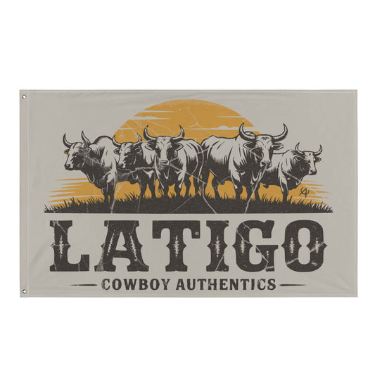 Latigo-Cowboy Authentics Latigo Flag