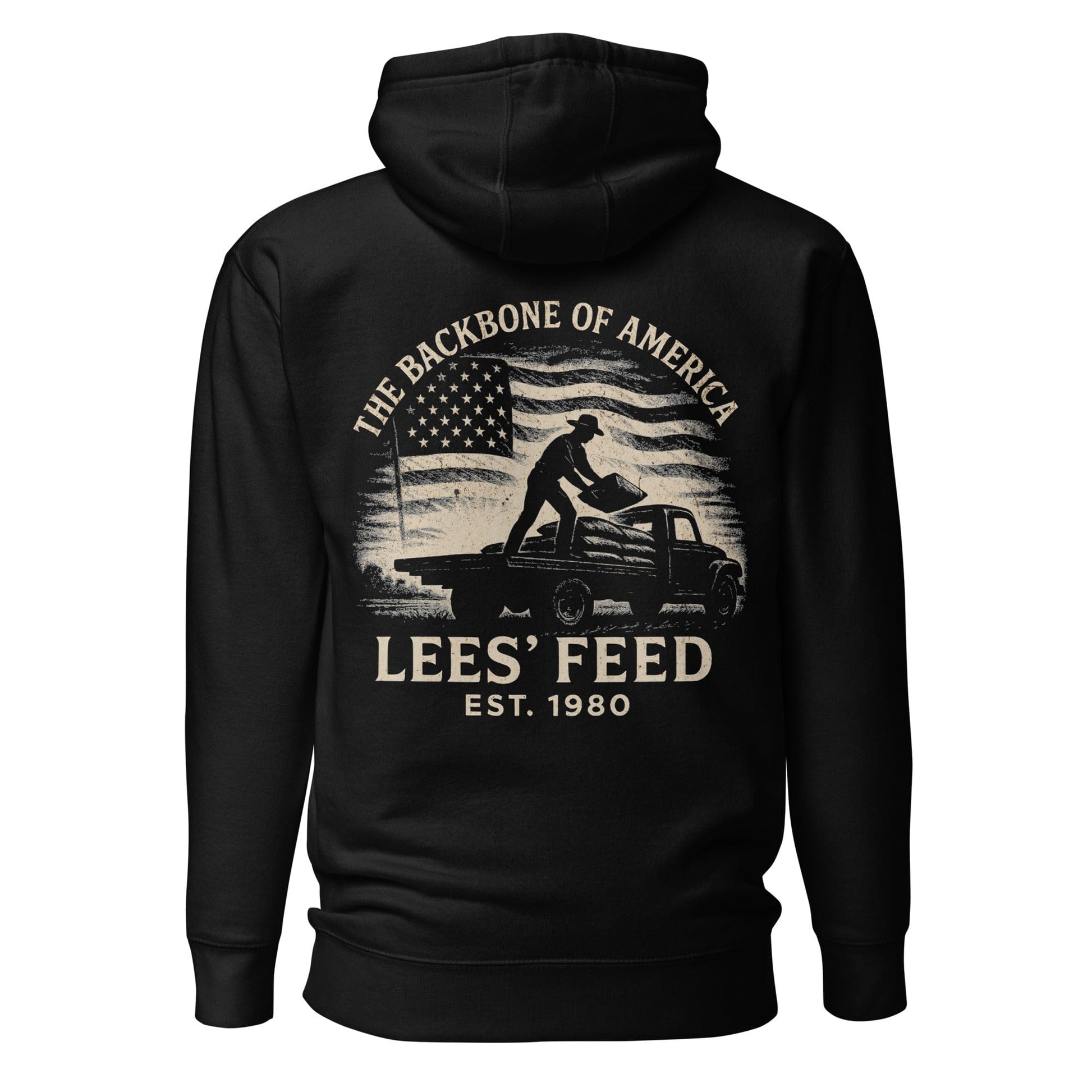 Latigo-Cowboy Authentics Lees' Feed - The Backbone of America Hoodie