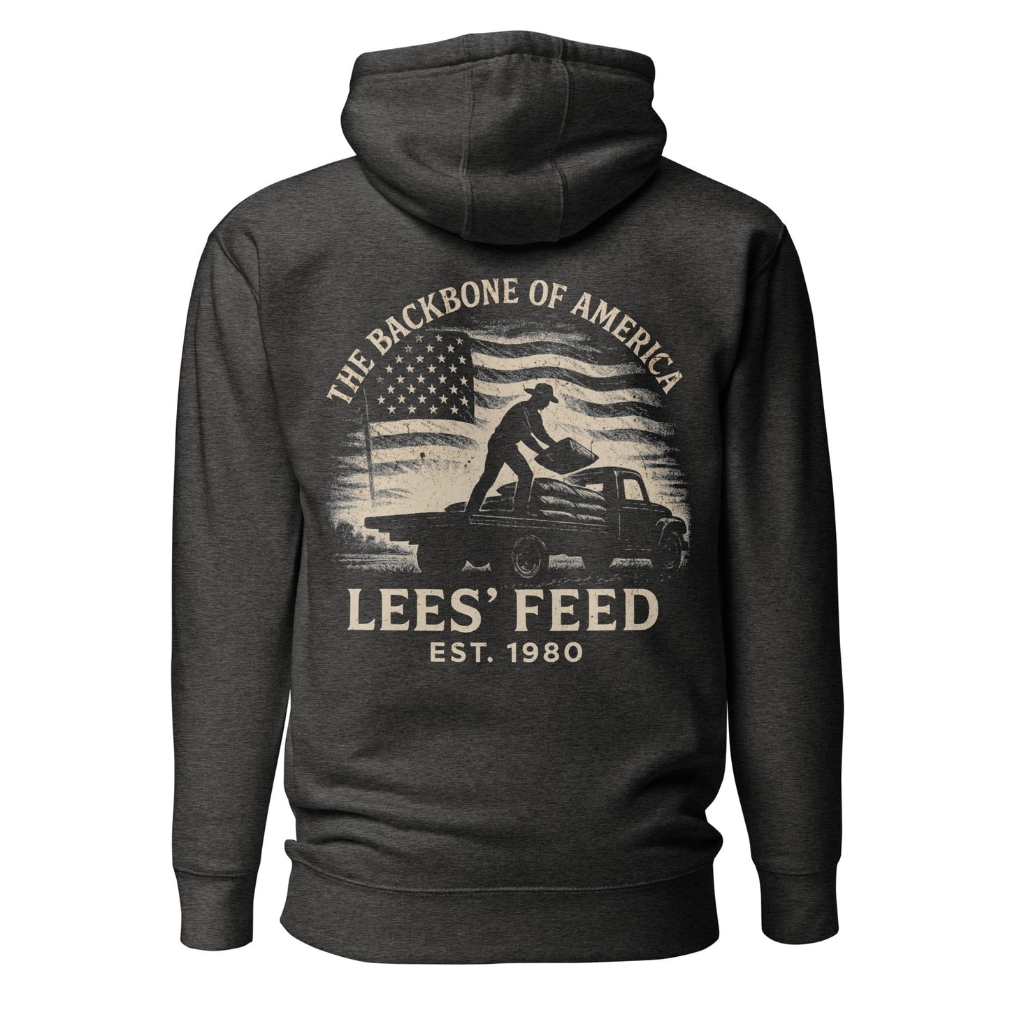 Latigo-Cowboy Authentics Lees' Feed - The Backbone of America Hoodie