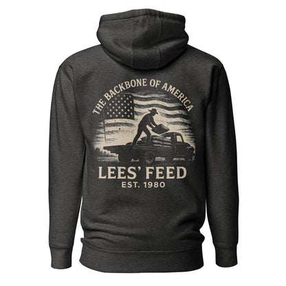 Latigo-Cowboy Authentics Lees' Feed - The Backbone of America Hoodie