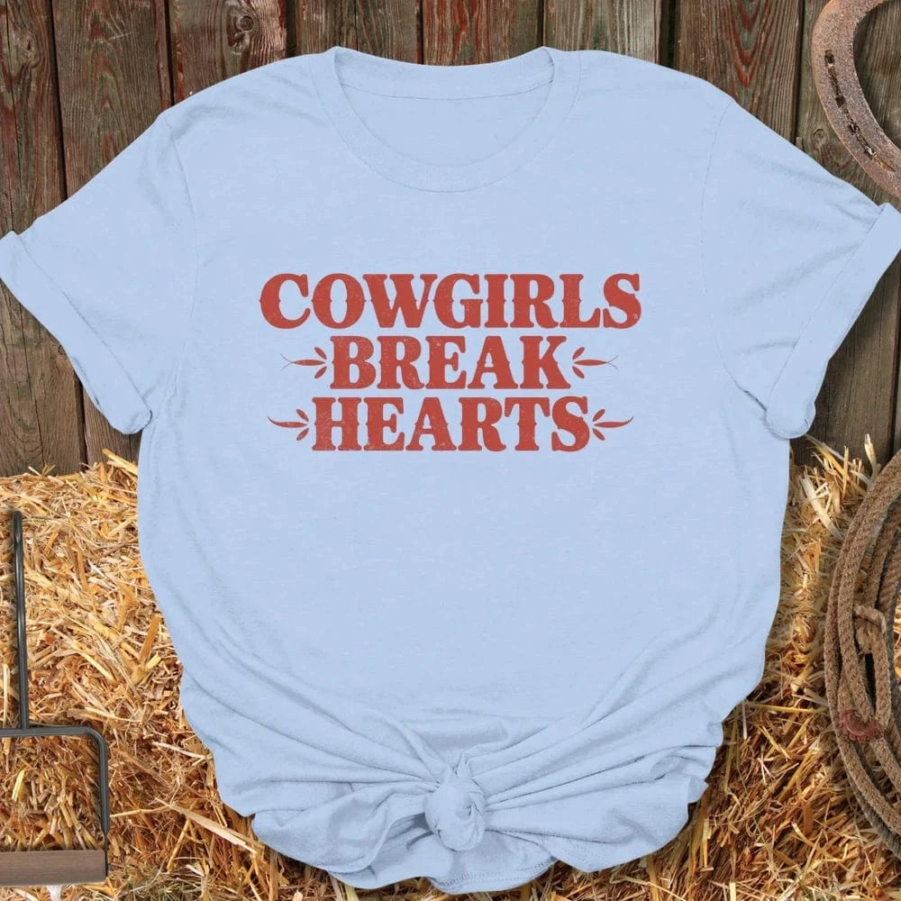 Latigo-Cowboy Authentics Light Blue / S Hearts