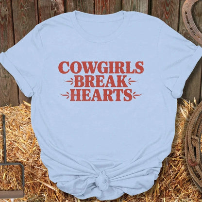 Latigo-Cowboy Authentics Light Blue / S Hearts