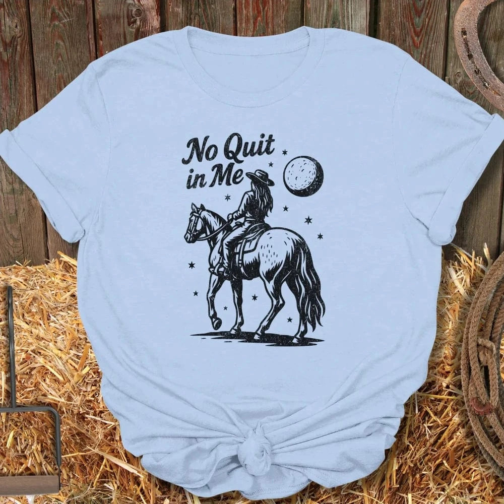 Latigo-Cowboy Authentics Light Blue / S Quit Tee