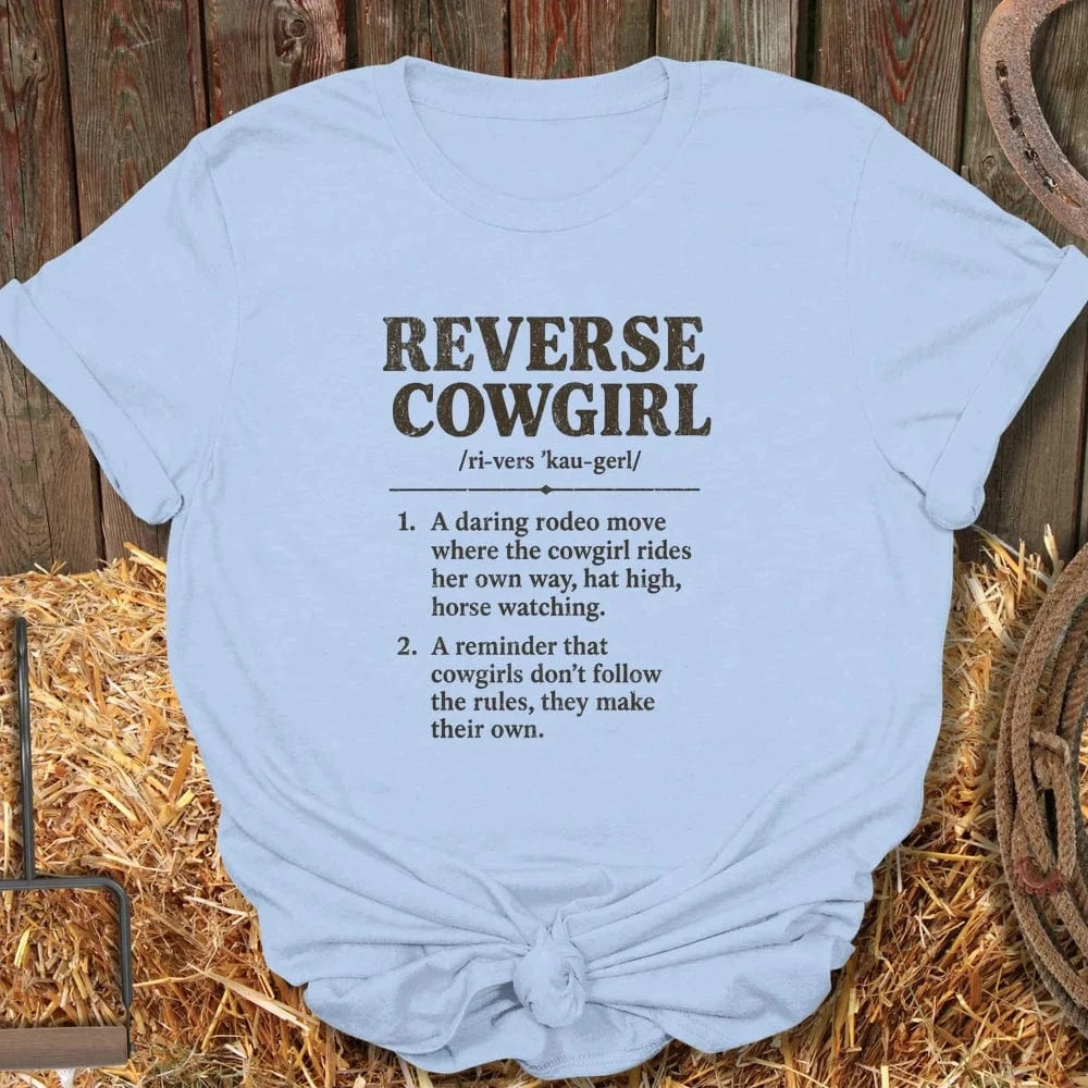 Latigo-Cowboy Authentics Light Blue / S Reverse